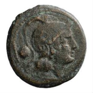 Münze, Uncia, 215 - 212 v. Chr.