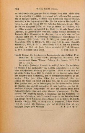 396 [Rezension] Irenaeus Lugdunensis, Demonstratio apostolicae praedicationis
