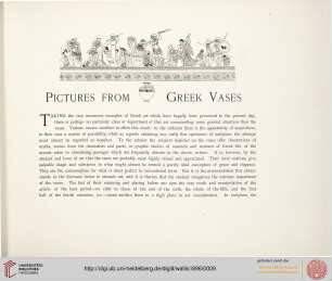 Pictures form Greek vases