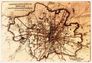 Stadt- und Landschaftsplanung, München: Verkehrsplan