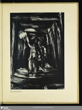Das Unglück : Illustration zu "Germinal" von Emile Zola