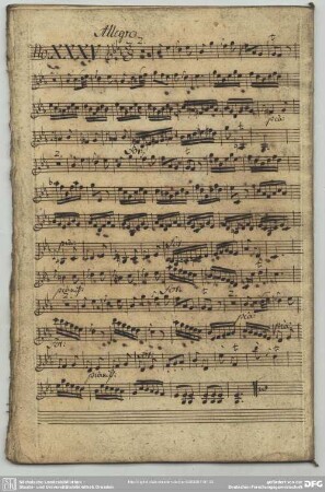 35. Graun, Johann Gottlieb, Sinfonien, GraunWV A:XII:14 