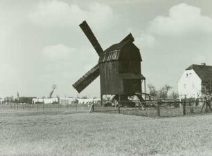Heyda, Bockwindmühle und Gehöft