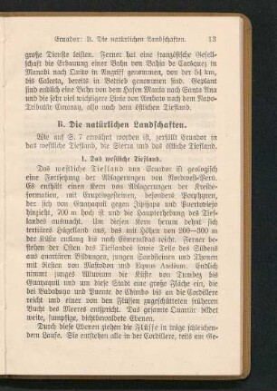 1. Das westliche Tiefland.