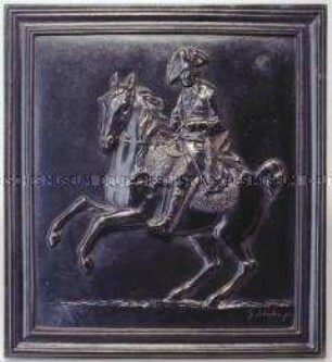 Relief mit Reiterbildnis Friedrichs II., König von Preußen
