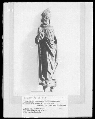 Bischof aus einem Altarschrein