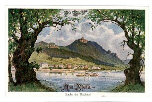 Nr. 1493m: Vexierkarte "Die Wacht am Rhein" ...