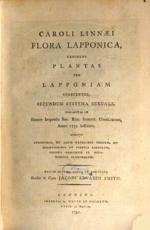 Flora Lapponica