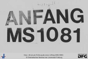 MF Mau 1081