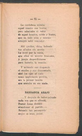 Barranca Abajo