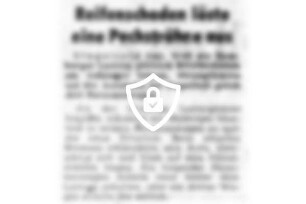Reifenschaden löste eine Pechsträhne aus