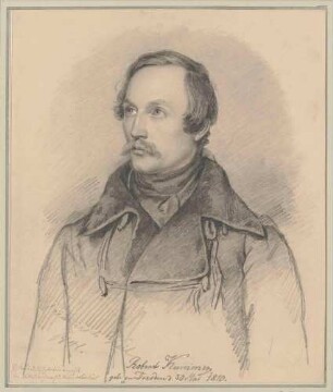 Bildnis Kummer, Robert (1810-1889), Maler, Professor in Dresden