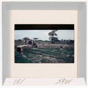Paestum: Rundbau der Agora (Foto 1965)