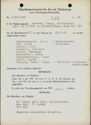 Scherer, Franz