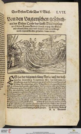 Von den Vngerischen geschichten des Ersten Teyls, das fünfft Buch