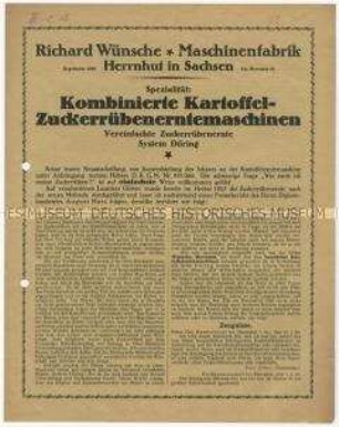 Kombinierte Kartoffel-Zuckerrübenerntemaschinen