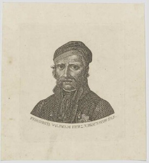 Bildnis des Friedrich Wilhelm Herz. v. Braunschw. Öls.