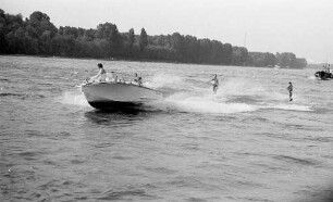 "Anfahren" beim Yachtclub Oberrhein zur Eröffnung der Sommersaison.