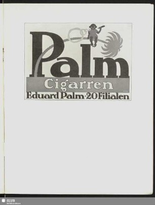 Palm Cigarren. Eduard Palm