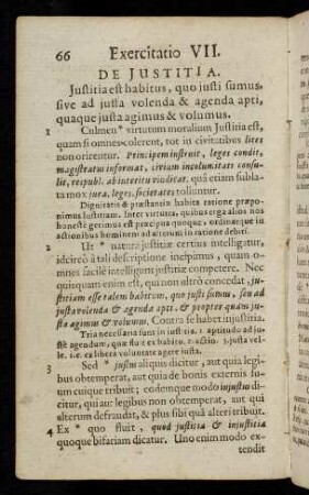 66-78, VII. De justitia