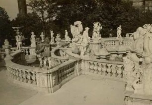 Dresden, Zwinger : Dresden. Zwinger, Nymphenbad. Terrasse