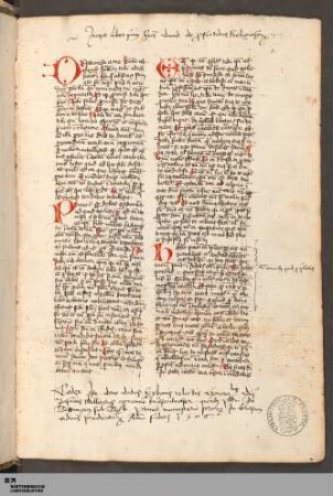 David de Augusta: De exterioris et interioris hominis compositione