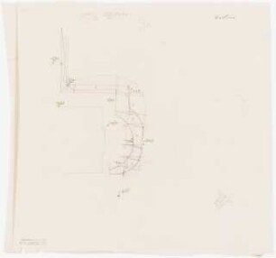 Garten Krohn, Potsdam-Bornim: Lageplan Ausschnitt