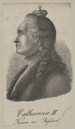 Bildnis der Katharina II., Zarin von Russland