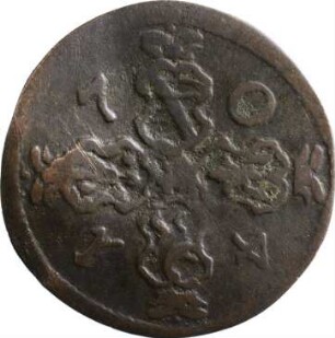 Münze, Pfennig, 1704