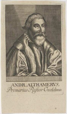 Bildnis des Andr. Althamervs