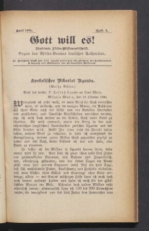 April 1901. Heft 4
