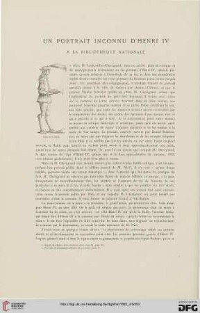 8: Un portrait inconnu d'Henri IV à la Bibliothèque nationale