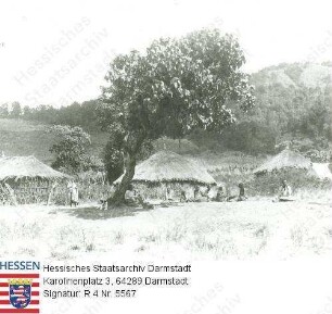 Trapp, Paul (1879-1916) / Afrikanische Hütten in Abessinien und Westafrika