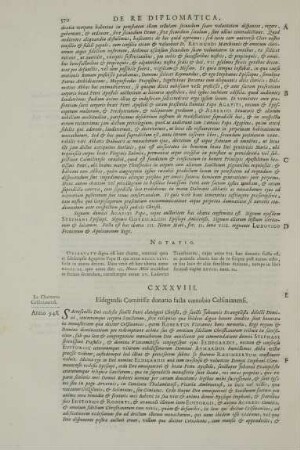 CXXXVIII. Eldegardis Comitissae donatio facta coenobio Celsinianensi.