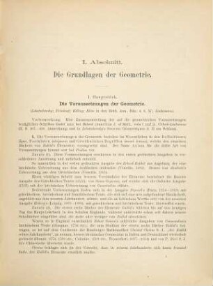 Synopsis der höheren Mathematik, 2. Geometrie der algebraischen Gebilde