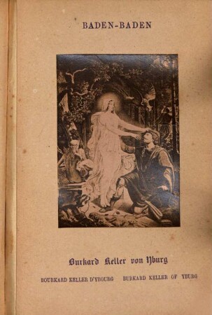 Les légendes des environs de Baden-Baden : [Umschlagtitel]