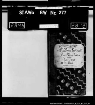 Audienzprotokoll in Zivilprozeßsachen von 1811, 3. Teil
