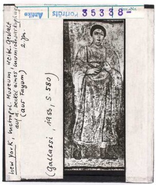 Mumienporträt aus Fayum, 2. Jhd., New York Metropolitan Museum