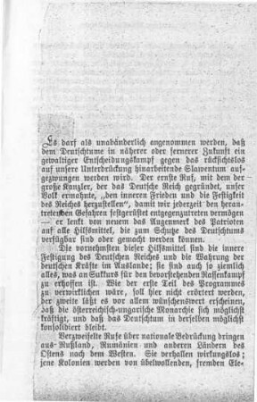 Kapitel: Die deutschen Kolonien in Ungarn.