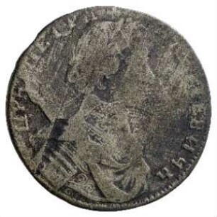 Münze, 1/4 Rubel, 1713