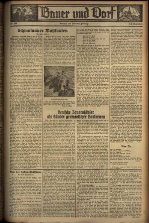 Zweite Ausgabe vom Sonntag, den 08. Dezember 1935.