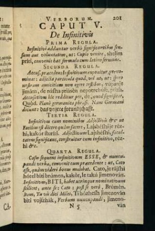 201-224, Caput V. - XIV.