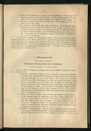 Fortsetzung des Kleinschen Berichts über die Zentralbahn