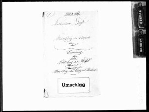 Errichtung, Bennennung und Unterordnung des Stifts unter die Oberaufsicht von Königin Pauline (1818-1866)