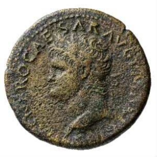 Münze, Dupondius, 66 - 67 n. Chr.