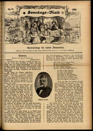 Ausgabe vom Sonntag, den 31. Juli 1904.