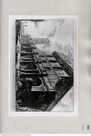 Vedute di Roma, Taf. 8 (vol. XVI): Veduta della Basilica di S. Paolo fuor delle Mura ...