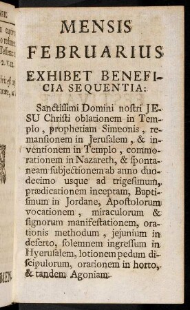 105-196, Mensis Februarius [...].