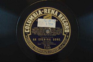 An evening song / (Blumenthal)