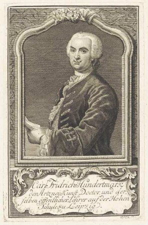 Bildnis des Carl Fridrich Hundertmark
